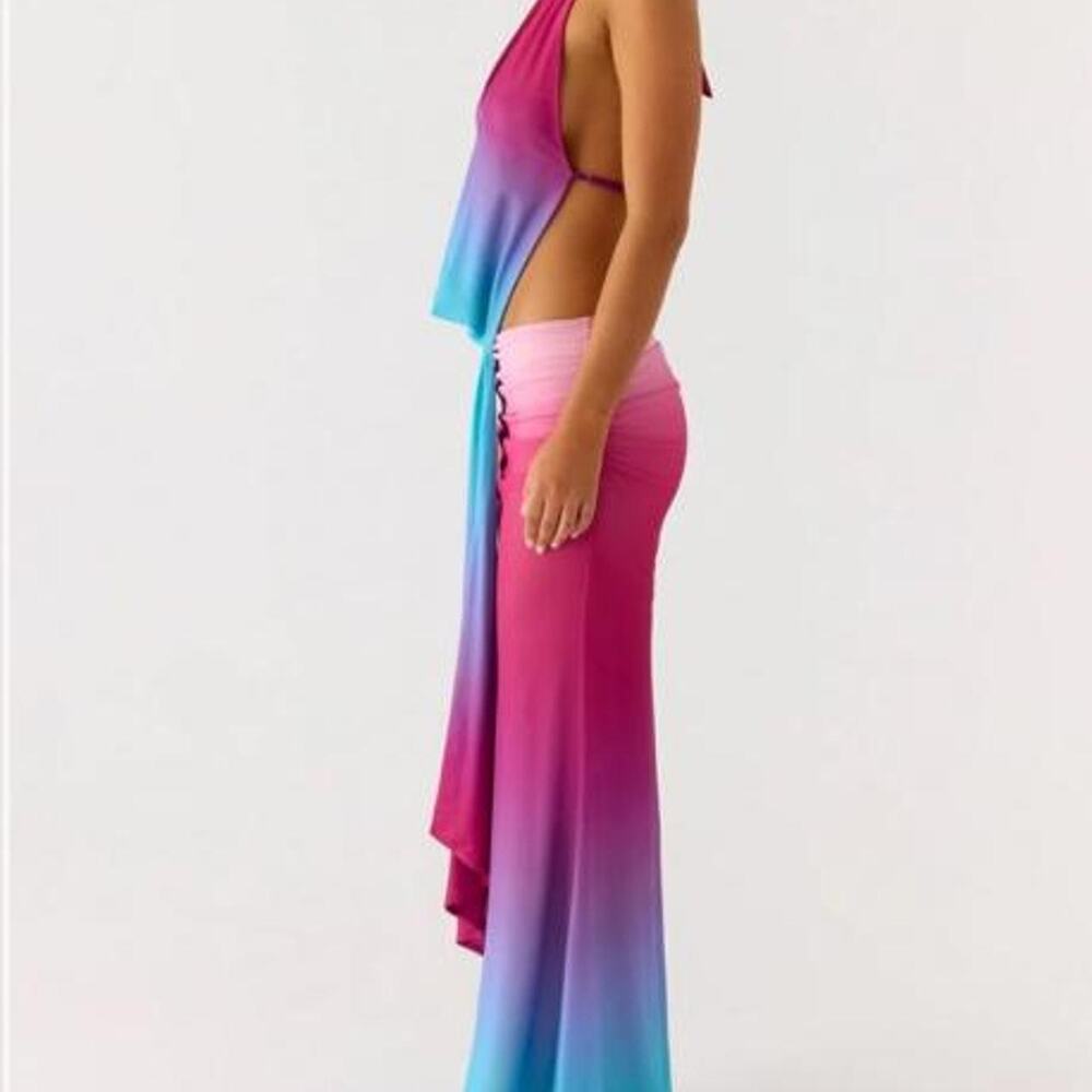Peppermayo After Bloom Maxi Dress in Disco Ombre. Size 8 - Picture 2 of 6